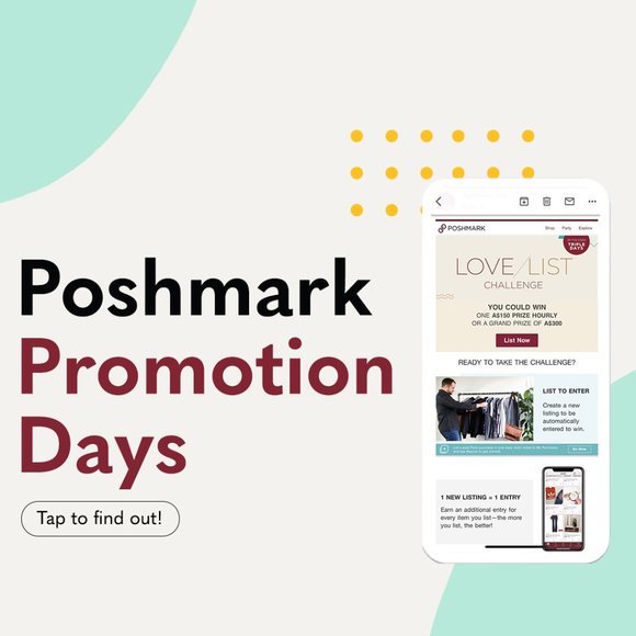 Poshmark Other - Join Poshmark promotions to win Posh Credit and other great prizes!
